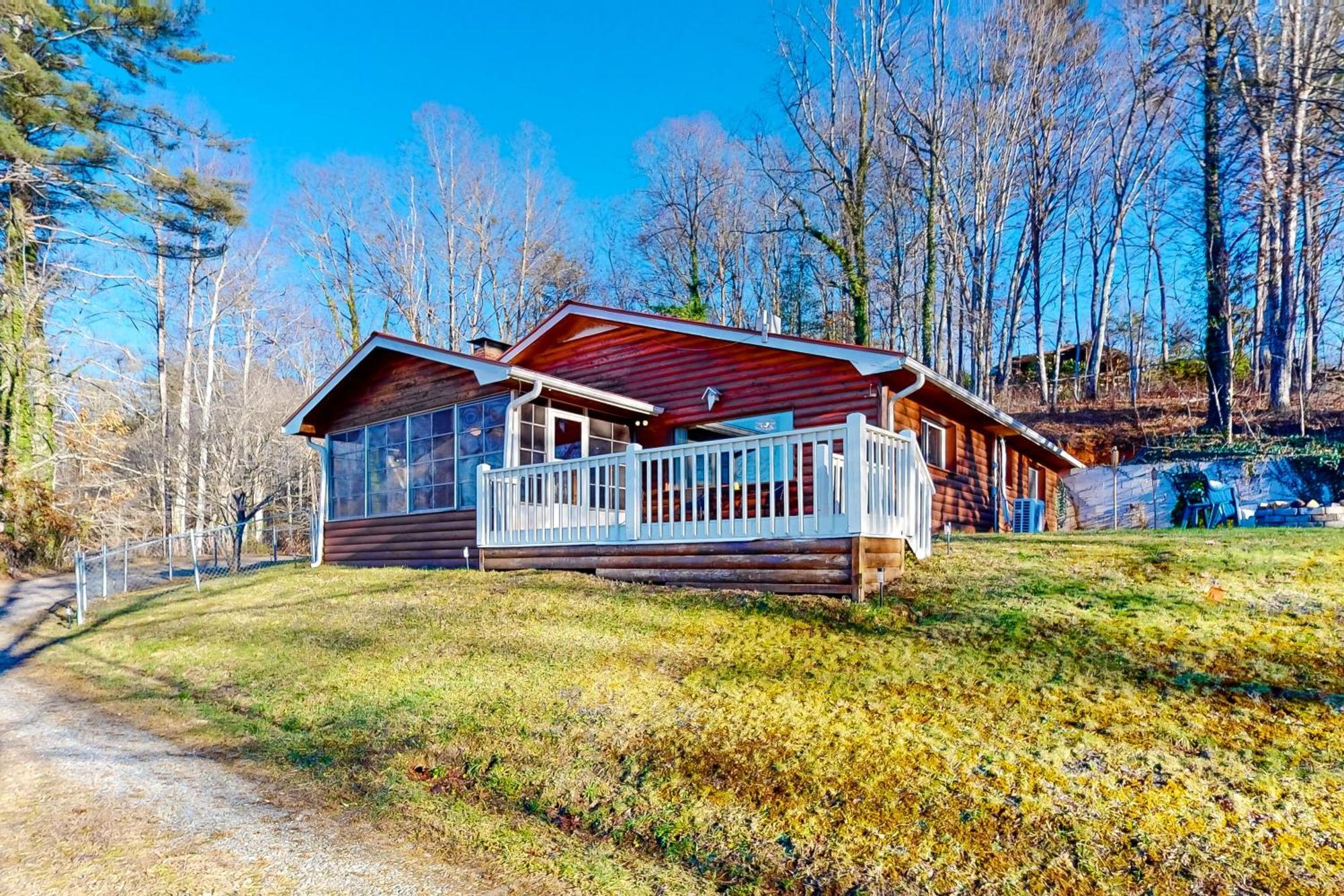 Tumbling Leaf Cabin Franklin Exterior foto